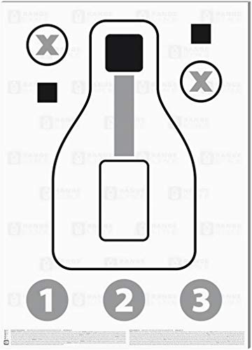 Helikon-Tex PXQT - Pistol Excercise/Qualification Target - Papier - 100 Stück von Helikon-Tex