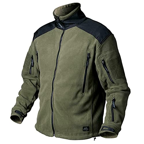 Helikon-Tex Liberty Jacke -Heavy Fleece- Oliv/Schwarz, Oliv Schwarz, XXL von Helikon-Tex