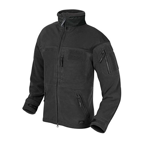 Helikon-Tex Infantry Jacke -Fleece- Schwarz, S von Helikon-Tex