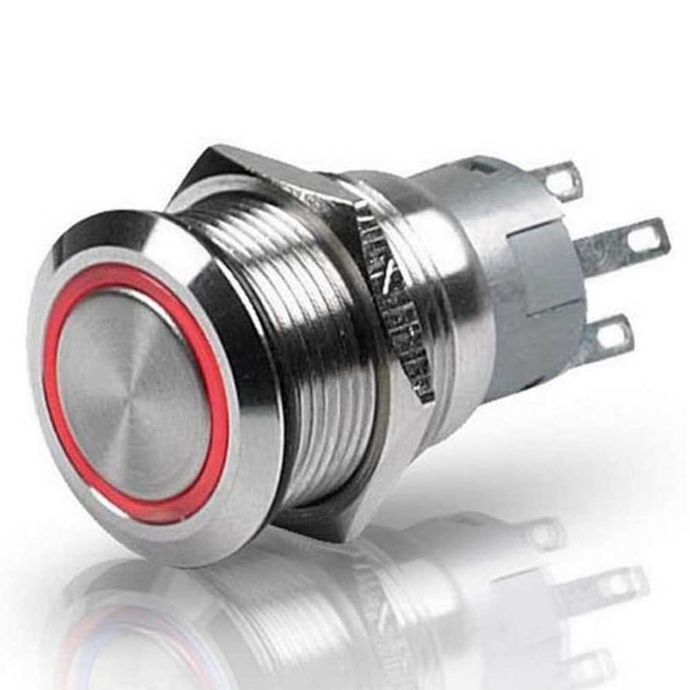 Hella Marine Stainless Steel Led Switch 24v Silber von Hella Marine