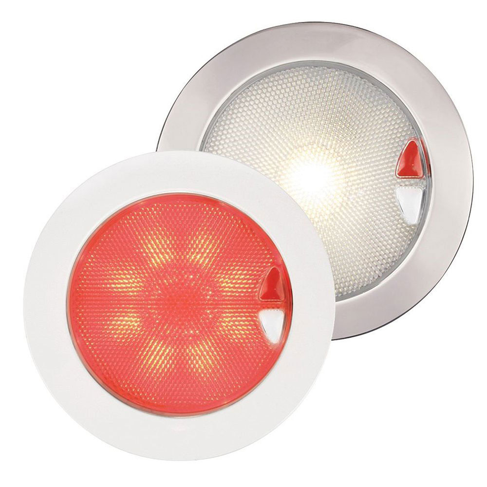 Hella Marine Euroled 150 4w Stainless Steel Warm White/red Led Light Durchsichtig von Hella Marine