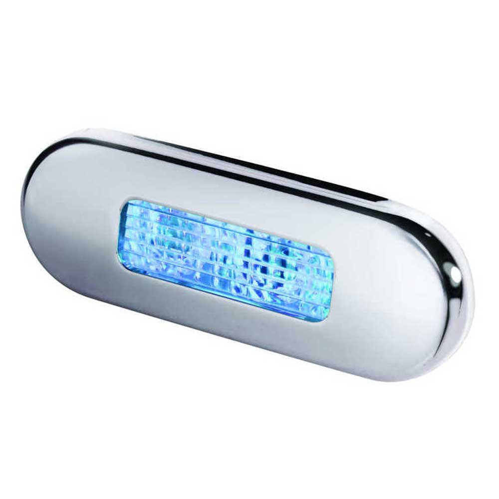 Hella Marine Polished Stainless Steel Blue Led Passage Light Silber von Hella Marine