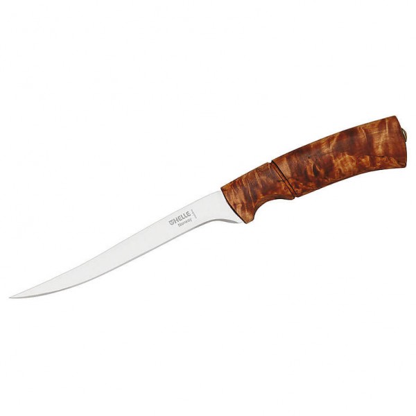 Helle - Steinbit Fillet Knife - Messer Gr 15 cm birchwood von Helle