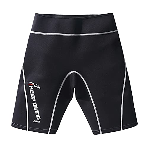 Hellery Neopren Shorts Damen Herren Neoprenhose Badehose für Wassersport See Pool Schwimmen Surfen Schnorcheln Schwimmendes Kanu Aerobic Tauchen, Weiß M Hellery Neopren Shorts Damen Herren Neoprenhose Badehose für Wassersport See Pool Schwimmen Surfen Schnorcheln Schwimmendes Kanu Aerobic Tauchen, Weiß M von Hellery