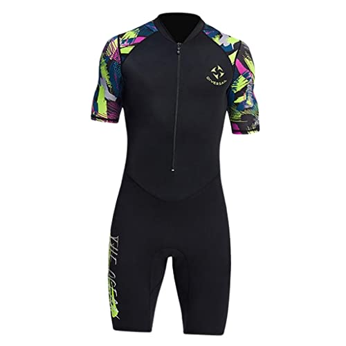 Hellery Neoprenanzug für Herren, 1,5 mm Neopren, Ganzkörperanzug zum Tauchen, Surfen, Schnorcheln, Schwimmen, Größe XXL Hellery Neoprenanzug für Herren, 1,5 mm Neopren, Ganzkörperanzug zum Tauchen, Surfen, Schnorcheln, Schwimmen, Größe XXL von Hellery