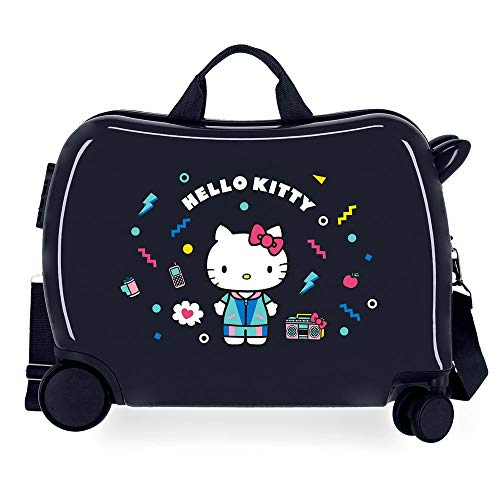 Hello Kitty Castle Kinder-Koffer Blau 50x39x20 cms Hartschalen ABS Kombinationsschloss 38L 2,1Kgs 4 Räder Handgepäck Hello Kitty Castle Kinder-Koffer Blau 50x39x20 cms Hartschalen ABS Kombinationsschloss 38L 2,1Kgs 4 Räder Handgepäck von Hello Kitty