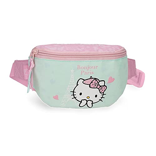 Hello Kitty Paris Kleine Pinke Bauchtasche 27x11x6,5 cm Polyester von Hello Kitty