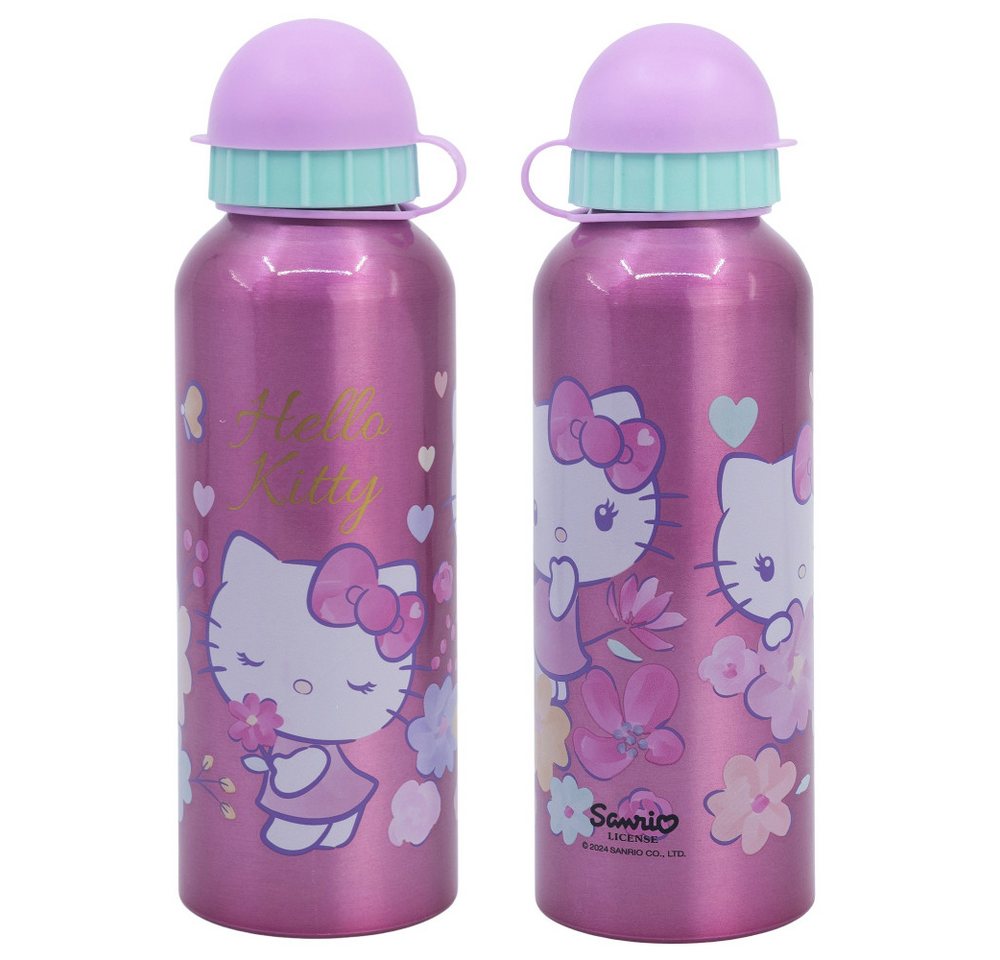 Hello Kitty Trinkflasche Hello Kitty Kinder Aluminium Wasserflasche Flasche 530 ml Hello Kitty Trinkflasche Hello Kitty Kinder Aluminium Wasserflasche Flasche 530 ml von Hello Kitty