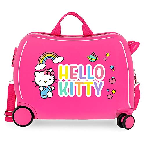 Hello Kitty You are Cute Kinder-Koffer Rosa 50x39x20 cms Hartschalen ABS Kombinationsschloss 38L 2,1Kgs 4 Räder Handgepäck Hello Kitty You are Cute Kinder-Koffer Rosa 50x39x20 cms Hartschalen ABS Kombinationsschloss 38L 2,1Kgs 4 Räder Handgepäck von Hello Kitty