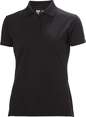 W Manchester Polo Color: 990 Black Talla: S W Manchester Polo Color: 990 Black Talla: S von Helly Hansen