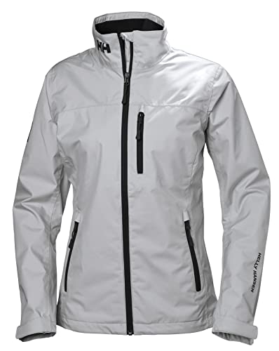 Damen Helly Hansen W Crew Midlayer Jacket, Grau-Nebel, 2XL von Helly Hansen