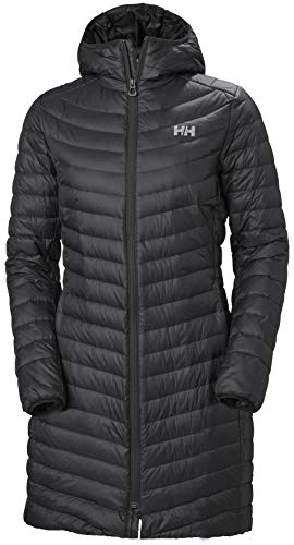 Damen Helly Hansen W Verglas Long Down Insulator, Schwarz, XS von Helly Hansen