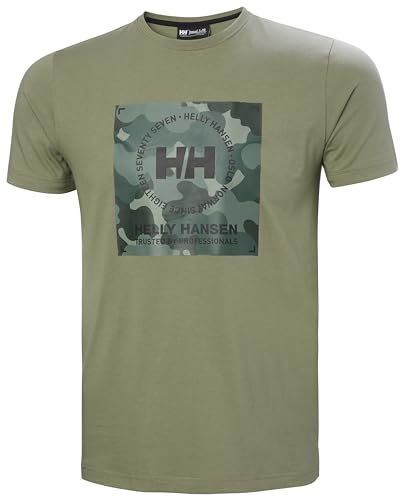 Helly Hansen Core Graphic Herren-T-Shirt, Grün, L von Helly Hansen