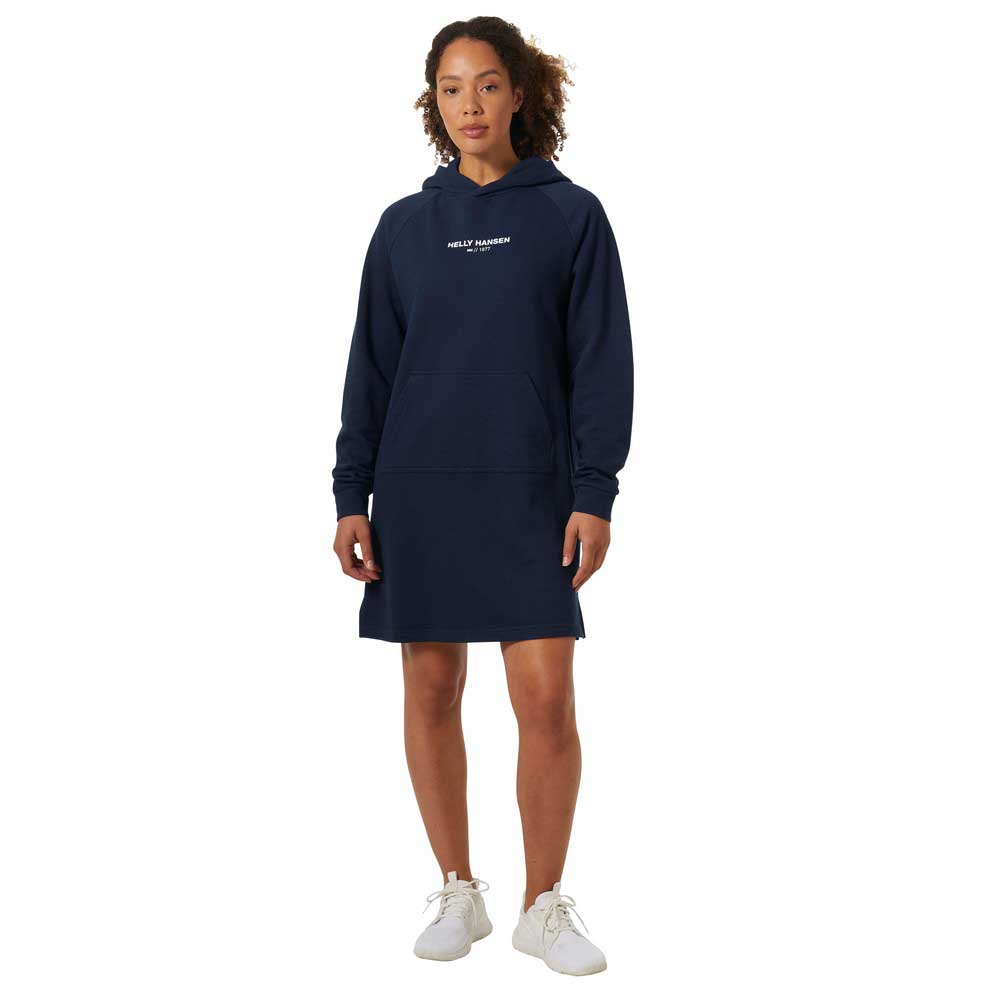 Helly Hansen Core Long Sleeve Dress Blau XS Frau von Helly Hansen