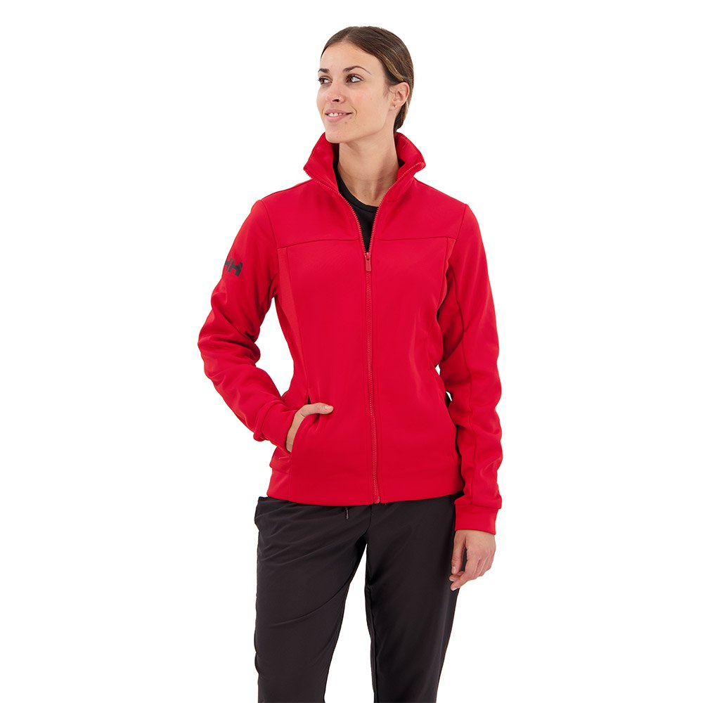 Helly Hansen Crew Full Zip Fleece Rot L Frau von Helly Hansen