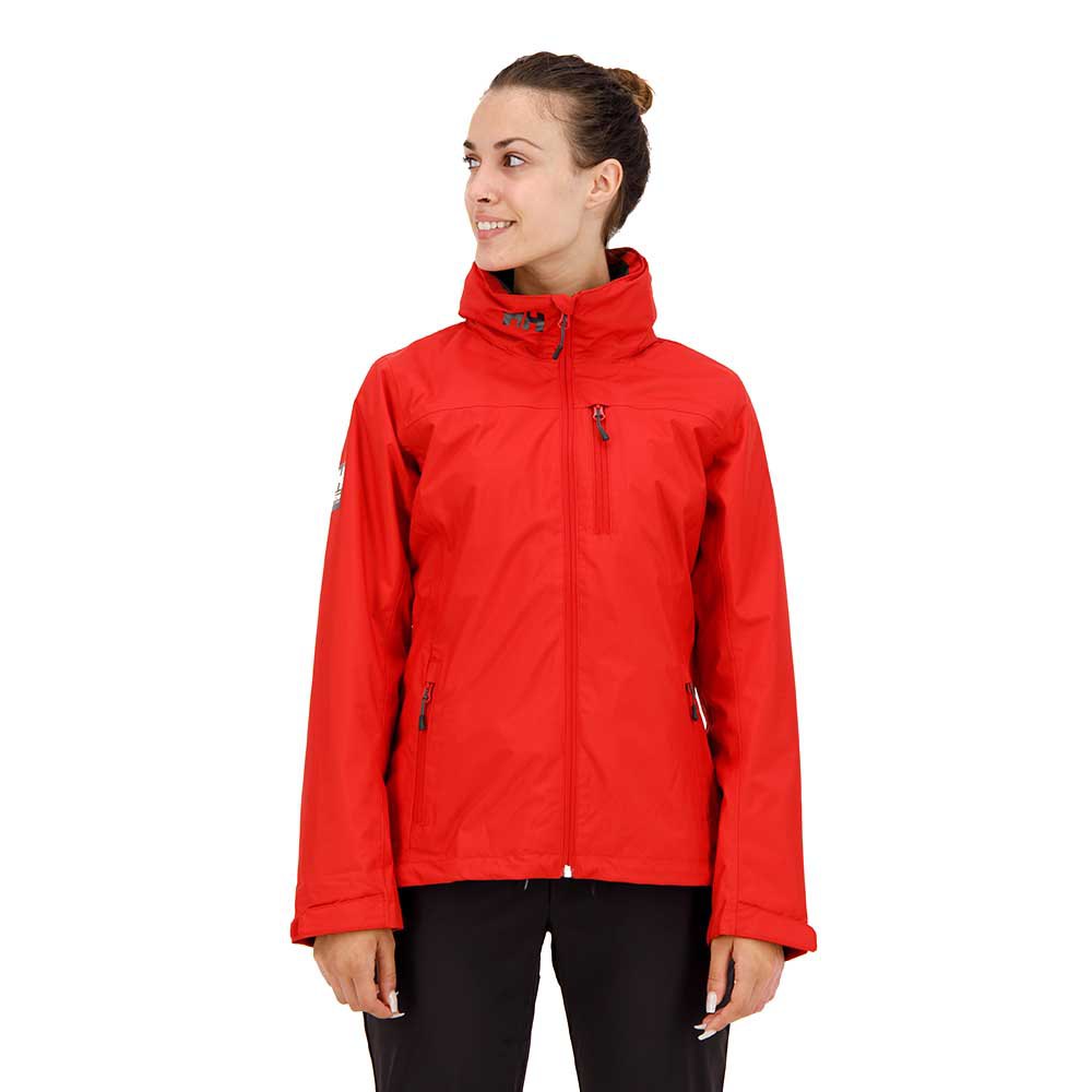 Helly Hansen Crew Hooded Midlayer Jacket Rot L Frau von Helly Hansen