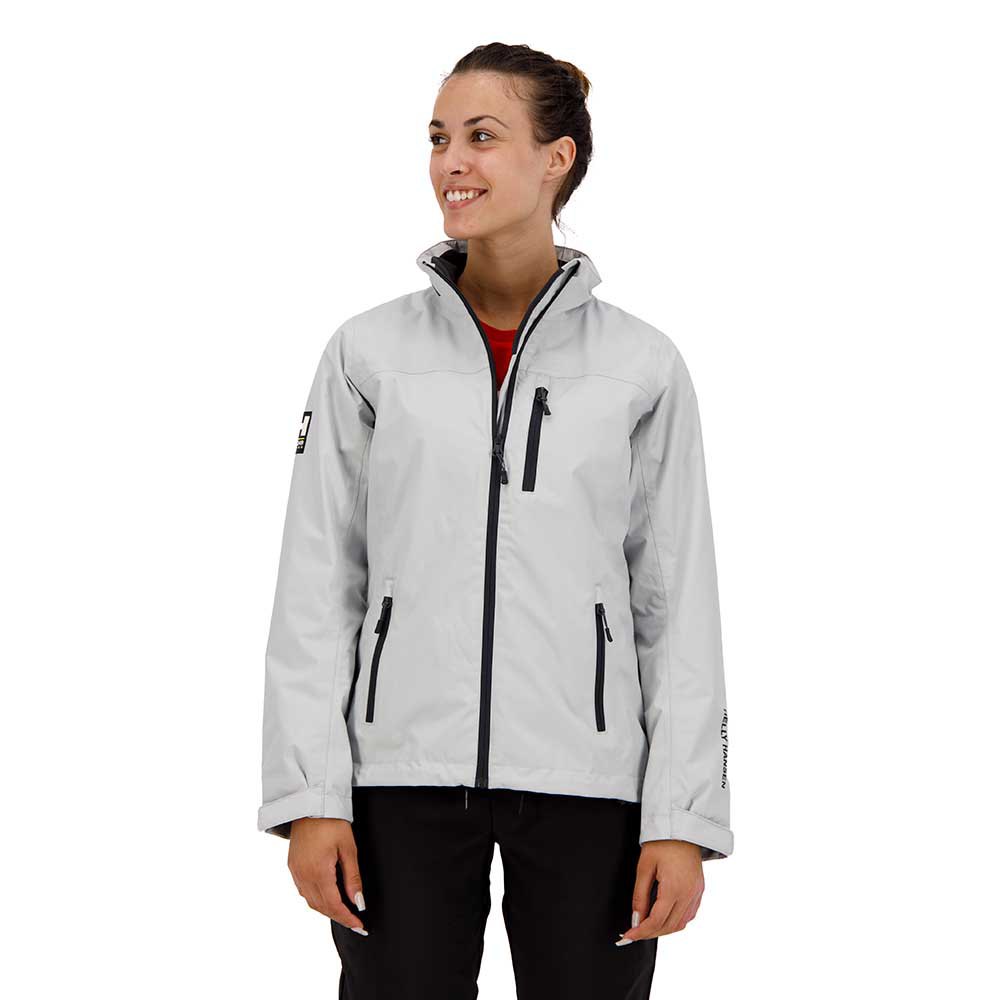 Helly Hansen Crew Jacket Grau L Frau von Helly Hansen