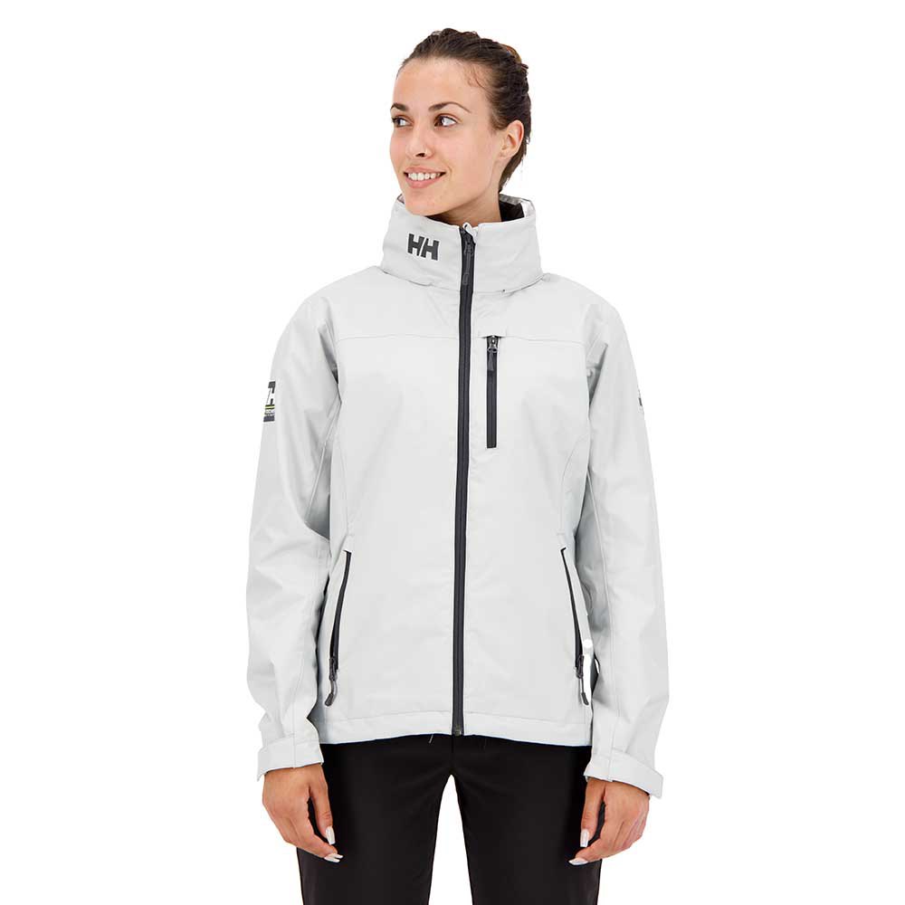 Helly Hansen Crew Hooded Jacket Grau S Frau von Helly Hansen