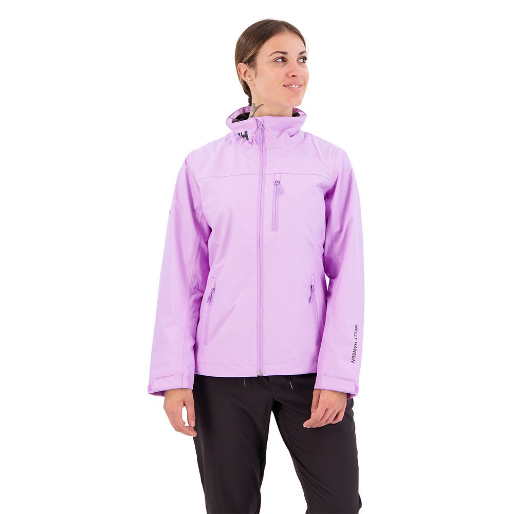 Helly Hansen Crew Jacket Lila L Frau von Helly Hansen