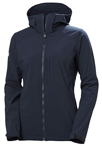 Damen Helly Hansen W Paramount Hood Softshell Jkt, Marineblau, S von Helly Hansen