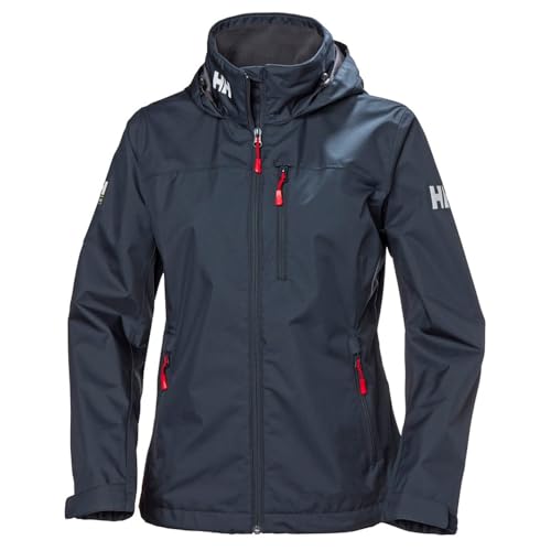 Damen Helly Hansen W Crew Hooded Jacket, Marineblau, XS Damen Helly Hansen W Crew Hooded Jacket, Marineblau, XS von Helly Hansen