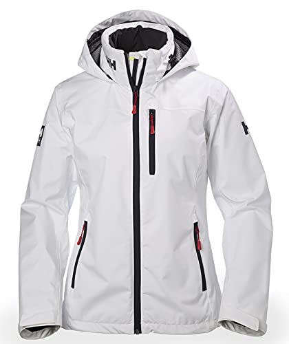 Damen Helly Hansen W Crew Hooded Jacket, Weiß, XL Damen Helly Hansen W Crew Hooded Jacket, Weiß, XL von Helly Hansen