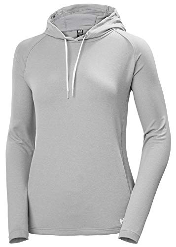 Helly Hansen Damen Damen Jacke Verglas Light Hoodie, Grey Fog, M, 62964 von Helly Hansen