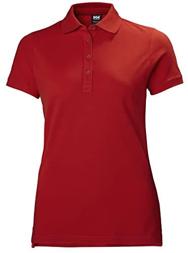 Helly Hansen Damen Damen Polo Crew Pique 2 Polo, Alert Red, L, 53055 Helly Hansen Damen Damen Polo Crew Pique 2 Polo, Alert Red, L, 53055 von Helly Hansen