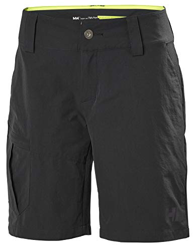 Helly Hansen Damen W Qd Cargo Shorts, Ebenholz, 36 EU von Helly Hansen