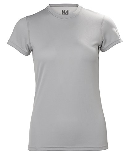 Helly Hansen Damen HH Tech T-Shirt, XS, Hellgrau von Helly Hansen