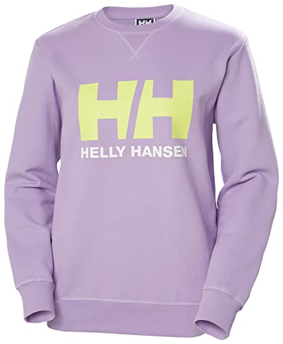Helly Hansen Damen Hh Logo Crew Sweater Sweatshirt, Heather, L von Helly Hansen