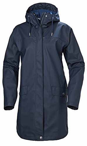 Damen Helly Hansen W Moss Rain Coat, Marineblau, XS von Helly Hansen