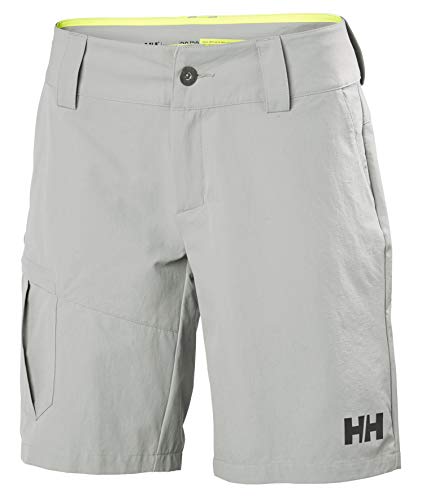 Helly Hansen Damen Schnell Trocknende HH Kurze Cargohose, 30, Grau-Nebel von Helly Hansen