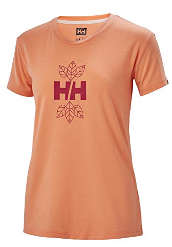 Helly Hansen Damen Skog Graphic T-Shirt, Melon, XS Helly Hansen Damen Skog Graphic T-Shirt, Melon, XS von Helly Hansen