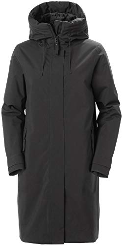 Damen Helly Hansen W Victoria Ins Rain Coat, Schwarz, XL Damen Helly Hansen W Victoria Ins Rain Coat, Schwarz, XL von Helly Hansen