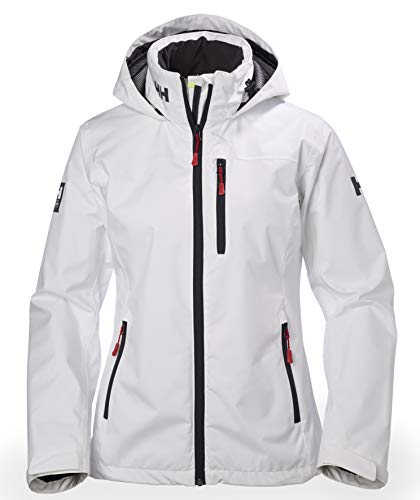 Damen Helly Hansen W Crew Hooded Midlayer Jacket, Weiß, XS von Helly Hansen