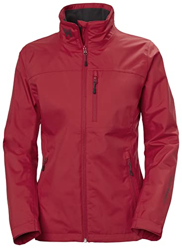 Helly Hansen Damen W Crew Jacket, 162 RED, M von Helly Hansen