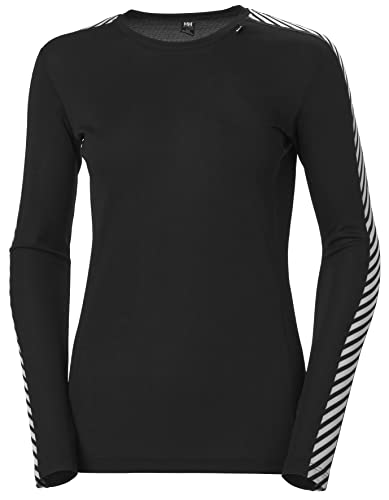 Helly Hansen Damen W HH Lifa Crew Langärmeliger Baselayer, Schwarz, XS Helly Hansen Damen W HH Lifa Crew Langärmeliger Baselayer, Schwarz, XS von Helly Hansen