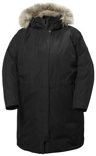 Helly Hansen Damen W Senja Plus Parka, Schwarz, 3X Helly Hansen Damen W Senja Plus Parka, Schwarz, 3X von Helly Hansen