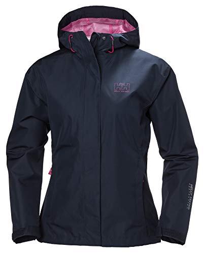 Helly Hansen Damen Damen Regenjacke Seven J Regenjacke, Navy, XS, 62066 von Helly Hansen