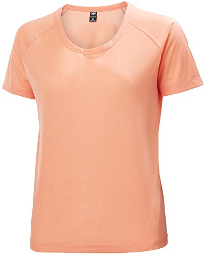 Helly Hansen Damen Damen T-Shirt Verglas Pace T-Shirt, Melon, L, 62967 von Helly Hansen