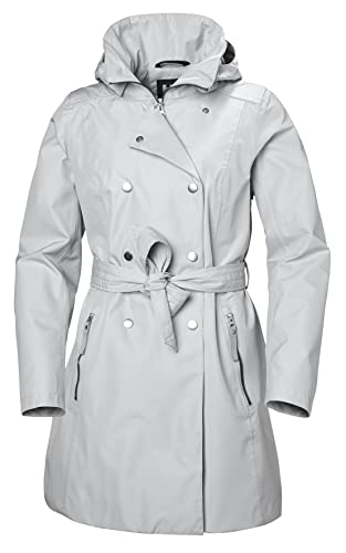 Helly Hansen Damen W Welsey Ii Trench Regenjacke, Grau-Nebel, XS EU von Helly Hansen