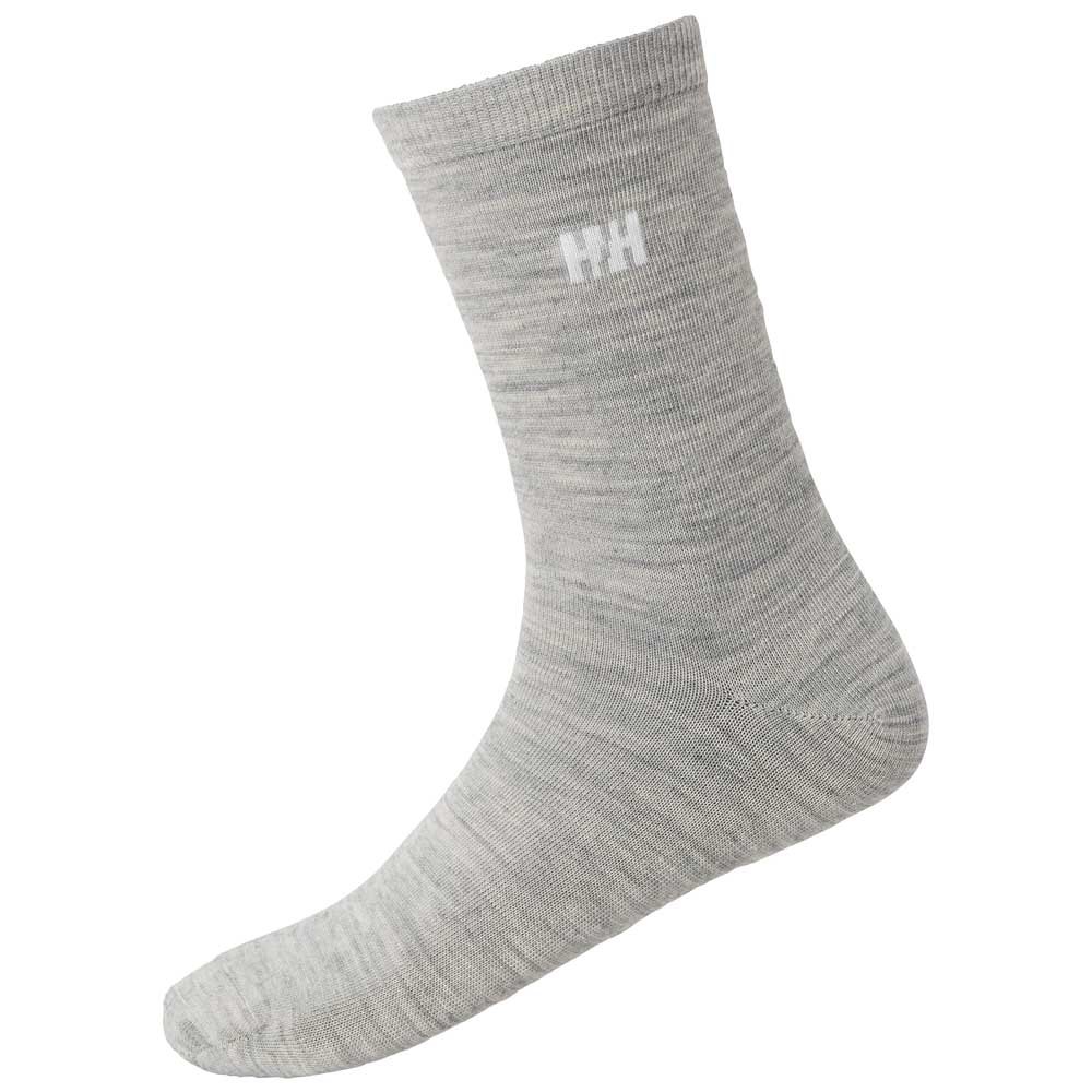 Helly Hansen Everyday Wool Socks 2 Pairs Grau EU 39-41 Mann von Helly Hansen