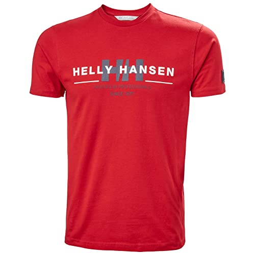 Helly Hansen Herren grafisch T Shirt, Rot, XS EU Helly Hansen Herren grafisch T Shirt, Rot, XS EU von Helly Hansen