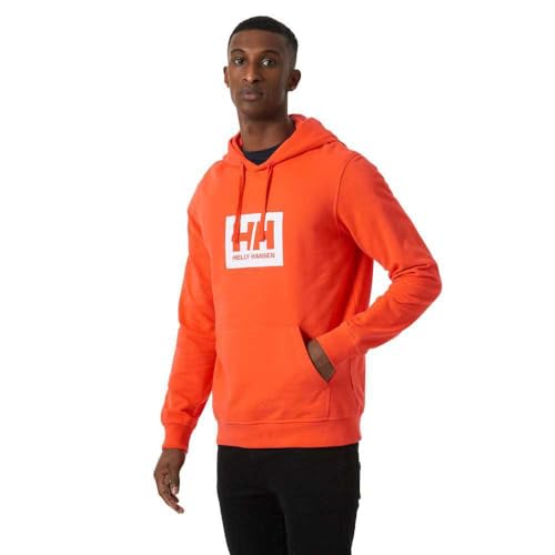 Helly Hansen HH Box Herren Kapuzenpullover, Flamme, S Helly Hansen HH Box Herren Kapuzenpullover, Flamme, S von Helly Hansen