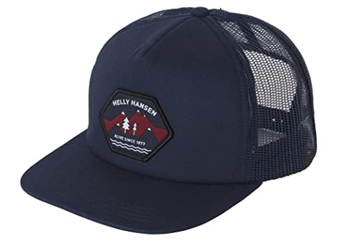 Helly Hansen Unisex Kappe Flatbrim Trucker Kappe, Navy, STD, 67155 Helly Hansen Unisex Kappe Flatbrim Trucker Kappe, Navy, STD, 67155 von Helly Hansen