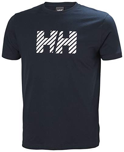 Helly Hansen Herren Active T-Shirt, Navy, S von Helly Hansen