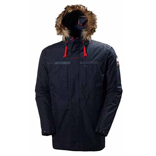 Herren Helly Hansen Coastal 2 Parka, Marineblau, XL von Helly Hansen