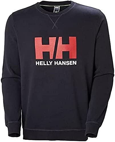 Herren Helly Hansen HH Logo Crew Sweat, Marineblau, M von Helly Hansen