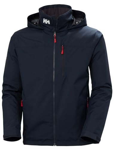 Helly Hansen Herren Crew Hooded Midlayer Jacke, Marineblau 2.0, 4XL von Helly Hansen